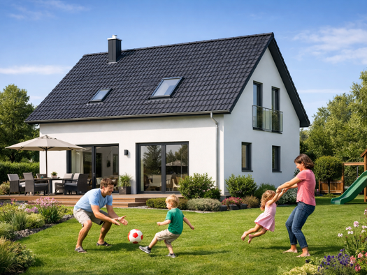 Einfamilienhaus zum Kauf - Erstbezug 329.900 € 4 Zimmer 110 m² 669 m² Grundstück Wagenfeld 49419