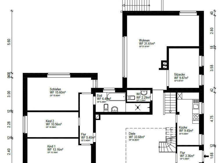 Einfamilienhaus zum Kauf 449.000 € 6,5 Zimmer 199 m² 30.786 m² Grundstück Holzhausen Beckeln 27243