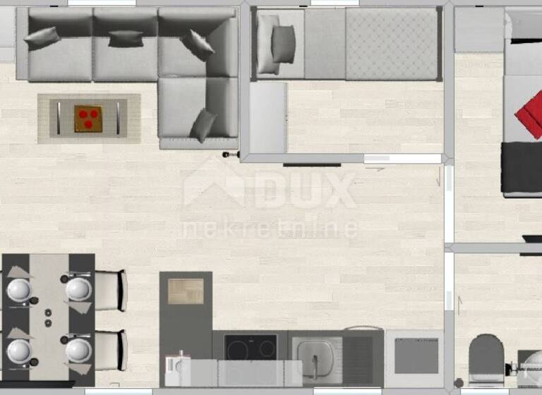 Wohnung zum Kauf 118.000 € 3 Zimmer 84 m² Novigrad