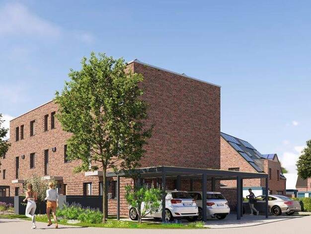 Reihenmittelhaus zum Kauf - Neubau 609.000 € 5 Zimmer 123 m² 169 m² Grundstück Albert-Schweitzer-Straße 45 Steinbüchel Leverkusen 51377