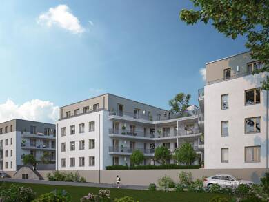 Wohnung zum Kauf - Neubau provisionsfrei 374.900 € 2 Zimmer 62 m² Am Sportfeld 1 Bad Vilbel Bad Vilbel 61118