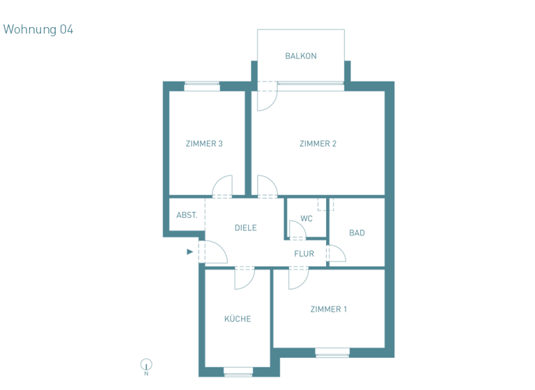 Wohnung zum Kauf provisionsfrei als Kapitalanlage geeignet 335.000 € 3 Zimmer 85,1 m² Wolferskamp 25 Rissen Hamburg 22559