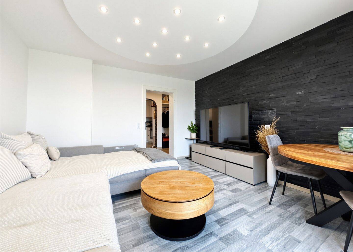 Árasán 2 seomra, 60 m²