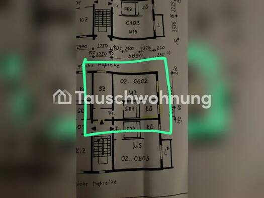 Wohnung zur Miete Tauschwohnung 270 € 2 Zimmer 45 m² 4. Geschoss Zentrum-West Mitte 04109