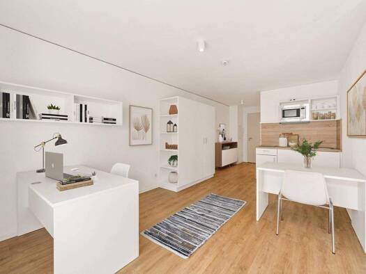 Studio zur Miete 799 € 1 Zimmer 31,1 m² 4. Geschoss frei ab sofort Overbeckstraße 2-4 Neuehrenfeld Köln 50823