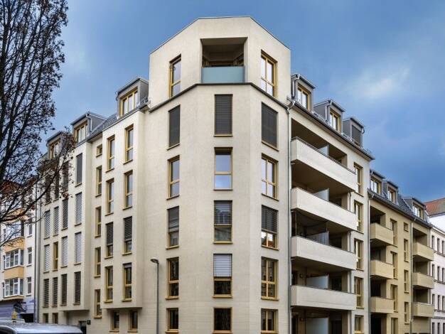 Wohnung zur Miete 1.448 € 4 Zimmer 95,3 m² 2. Geschoss frei ab 01.01.2026 Dölitzer Straße 1 Connewitz Leipzig 04275