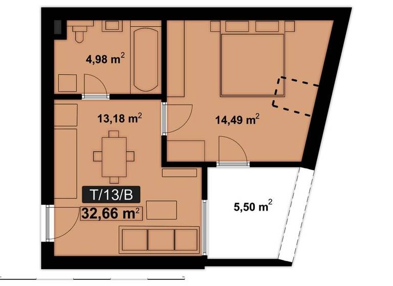 Studio zum Kauf 131.400 € 36 m² frei ab sofort Siófok 8600