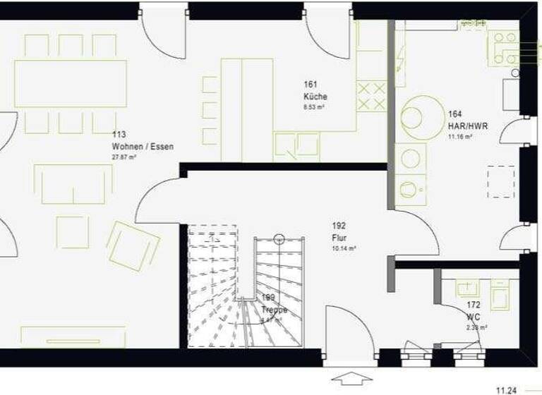 Einfamilienhaus zum Kauf - Erstbezug provisionsfrei 298.419 € 4 Zimmer 127 m² 650 m² Grundstück Großrückerswalde 09518
