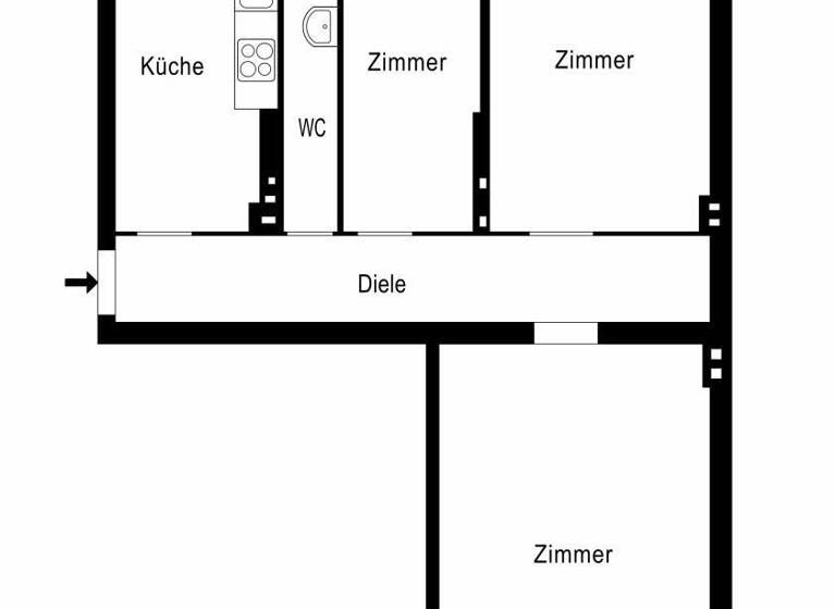 Wohnung zum Kauf 549.000 € 3 Zimmer 75 m²<br/>Wohnfläche 2.<br/>Geschoss ab sofort<br/>Verfügbarkeit Bornstedter Straße 5 Halensee Berlin 10711