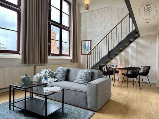 Wohnung zur Miete Wohnen auf Zeit 1.250 € 2 Zimmer 72 m² frei ab sofort Schleußig Leipzig 04229