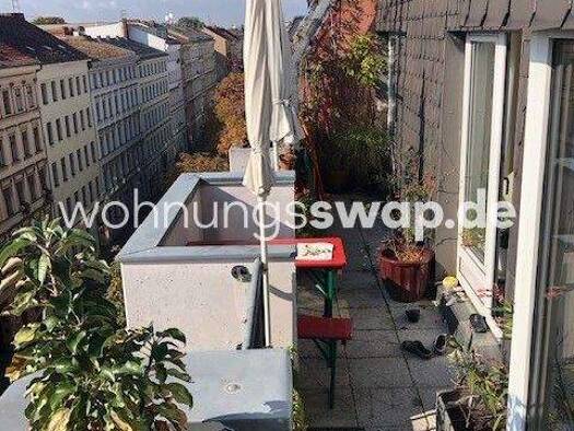 Studio zur Miete Tauschwohnung 514 € 3 Zimmer 80 m² 6. Geschoss Kreuzberg Berlin 10997