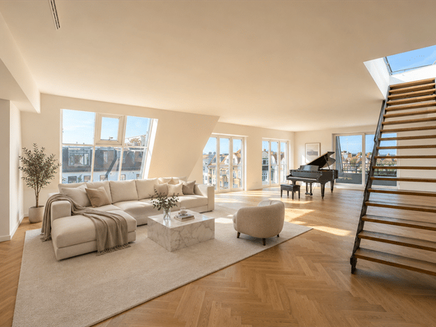 Penthouse zum Kauf - Erstbezug 4.780.000 € 6 Zimmer 371,1 m² Geschoss 5/5 frei ab sofort Pestalozzistraße 54 Charlottenburg Charlottenburg-Wilmersdorf 10627