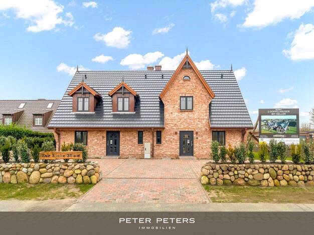 Doppelhaushälfte zum Kauf - Erstbezug 2.395.000 € 6 Zimmer 184 m² 1.460 m² Grundstück Tinnum 25980