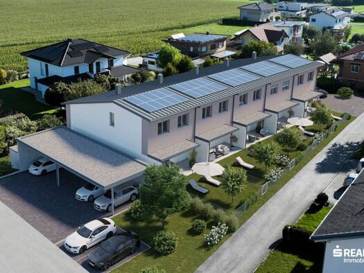 Reihenmittelhaus zur Miete - Erstbezug 1.261 € 4 Zimmer 106,5 m² 293,7 m² Grundstück Wendling 4741