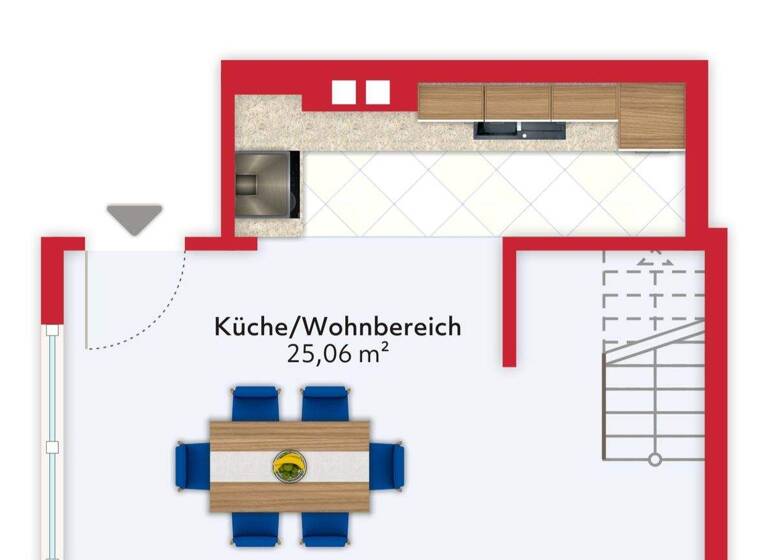 Reihenmittelhaus zur Miete 1.000 € 4 Zimmer 72,1 m² Mettlach 66693