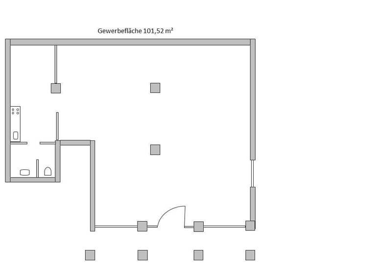 Laden zur Miete provisionsfrei 690 € Auerbach 08209