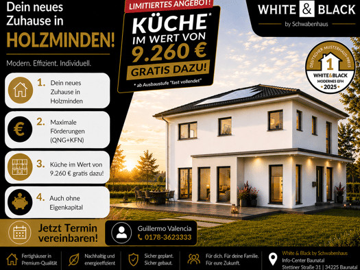 Einfamilienhaus zum Kauf provisionsfrei 198.720 € 3 Zimmer 120 m² 731 m² Grundstück Holzminden Holzminden 37603