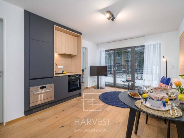 Terrassenwohnung zum Kauf - Erstbezug provisionsfrei 366.000 € 1,5 Zimmer 33,6 m² EG Allach-Untermenzing München 80999