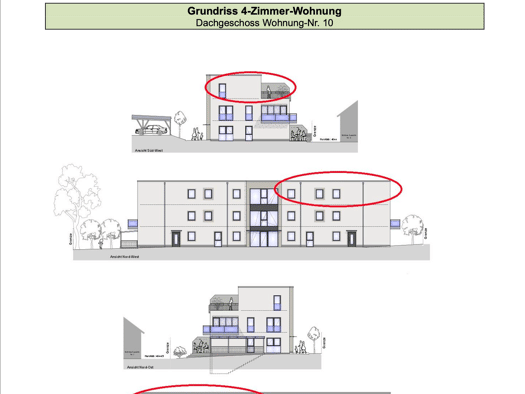 Wohnung zur Miete 1.586 € 4 Zimmer 1.094 m² 3. Geschoss frei ab 01.10.2026 St. Georgen Bayreuth 95448