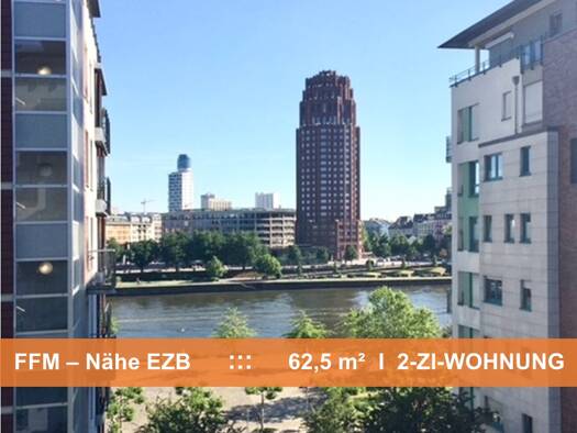 WG-Zimmer zur Miete 1.350 € 2 Zimmer 62,5 m² frei ab 01.06.2026 Oskar-von-Miller-Straße 30 Ostend Frankfurt am Main 60314