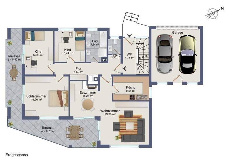 Mehrfamilienhaus zum Kauf 539.000 € 8,5 Zimmer 210 m² 667 m² Grundstück frei ab sofort Ortsbereich Hohentengen 88367