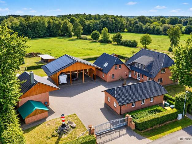 Einfamilienhaus zum Kauf 1.095.000 € 9 Zimmer 362 m² 15.246 m² Grundstück Heiligenrode Stuhr 28816