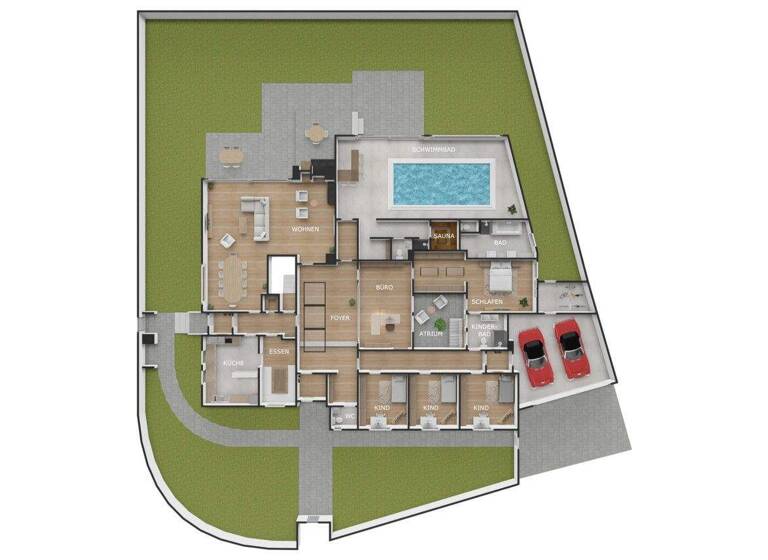 Bungalow zum Kauf 1.284.000 € 9 Zimmer 312 m² 1.053 m² Grundstück Reichelsdorfer Keller Nürnberg 90453