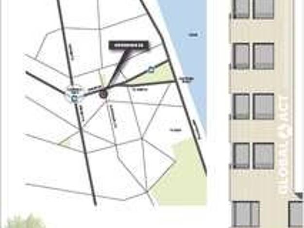 Wohnung zum Kauf provisionsfrei 279.600 € 2 Zimmer 40,4 m² 5. Geschoss Ubierring 22 Neustadt-Süd Köln 50678