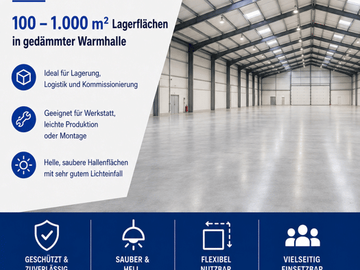 Lagerhalle zur Miete - Erstbezug provisionsfrei 7,50 € Innenstadt Neuss 41