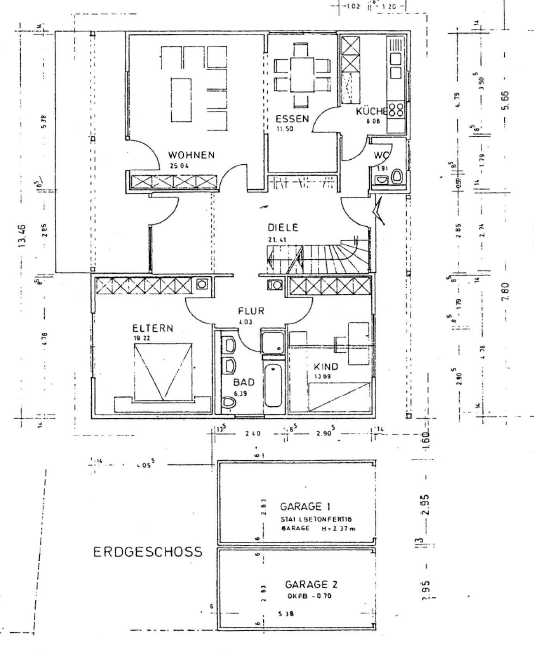 Immobilie in Röttingen - Großzügiges Wohnhaus mit großer Wohnung, kleiner Wohnung und Einliegerwohnung (auch als Einfamilienhaus nutzbar) in Röttingen - Bild 0