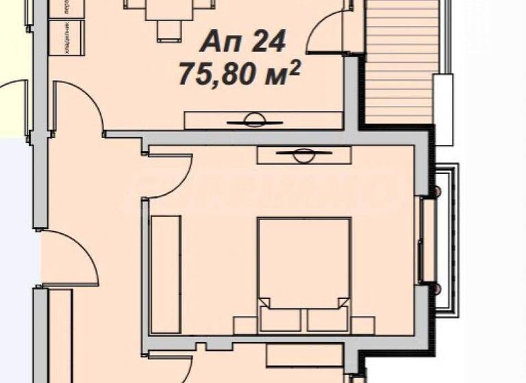 Studio zum Kauf 171.088 € 3 Zimmer 92,5 m² Sunny Beach
