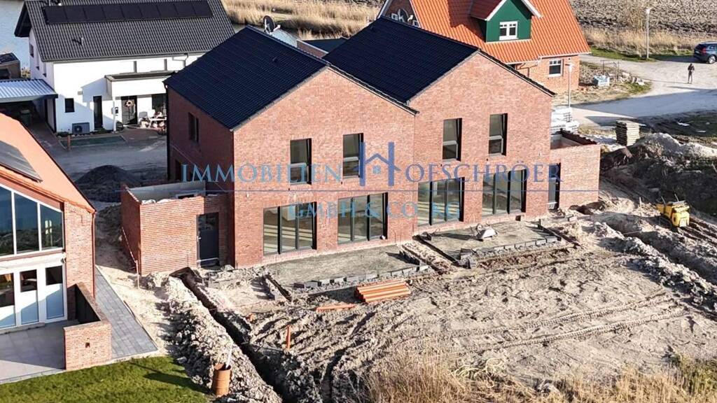 Doppelhaushälfte zur Miete - Erstbezug 1.600 € 4 Zimmer 140 m² 300 m² Grundstück frei ab sofort Otzumer Balje 6a Seriem Neuharlingersiel 26427