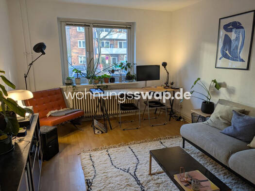 Studio zur Miete Tauschwohnung 650 € 3 Zimmer 64 m² EG Hamburg 20259
