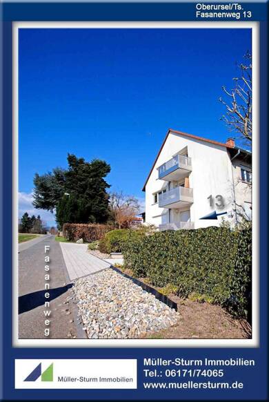 Wohnung zum Kauf 218.000 € 2 Zimmer 53 m² EG Fasanenweg 13 Stierstadt Oberursel 61440