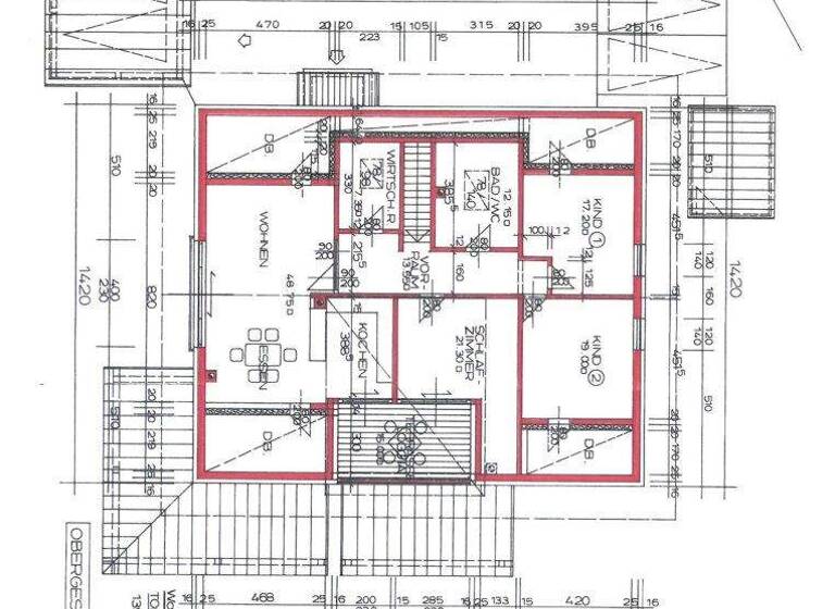Terrassenwohnung zur Miete 1.400 € 4 Zimmer 160 m² Neukirchen an der Enknach 5145