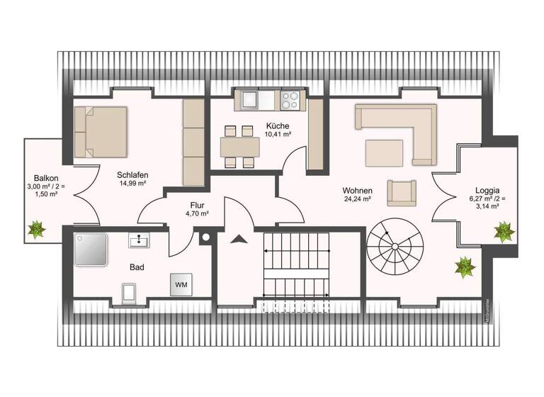 Wohnung zum Kauf 445.000 € 3 Zimmer 99,7 m² Kirchseeon 85614