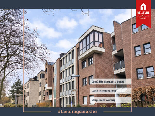 Wohnung zum Kauf 130.000 € 2 Zimmer 45 m² 2. Geschoss Brüser Berg Bonn 53125