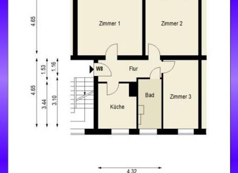 Wohnung zum Kauf 409.000 € 3 Zimmer 70,6 m²<br/>Wohnfläche Friedrichshain Berlin 10243