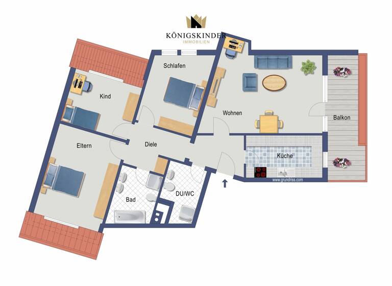 Wohnung zum Kauf 449.000 € 4,5 Zimmer 132 m²<br/>Wohnfläche Markdorf Markdorf 88677