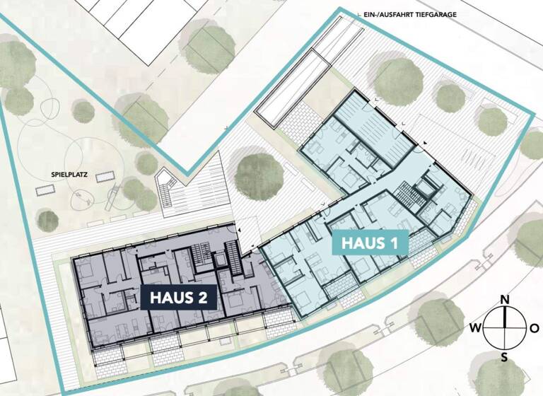 Wohnung zum Kauf - Erstbezug 573.620 € 4 Zimmer 98,9 m² EG Ludwigsfeld Neu-Ulm 89231