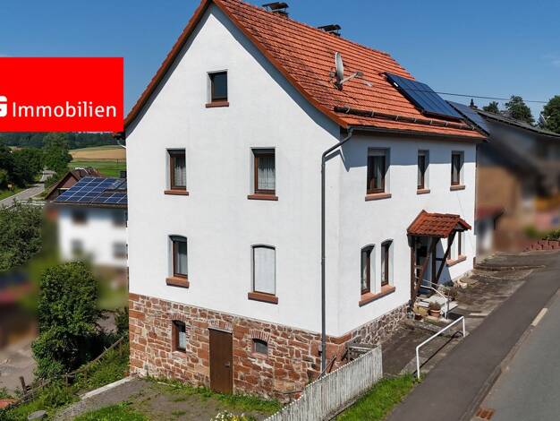 Einfamilienhaus zum Kauf 198.000 € 7 Zimmer 140 m² 1.857 m² Grundstück Löhlbach Haina 35114