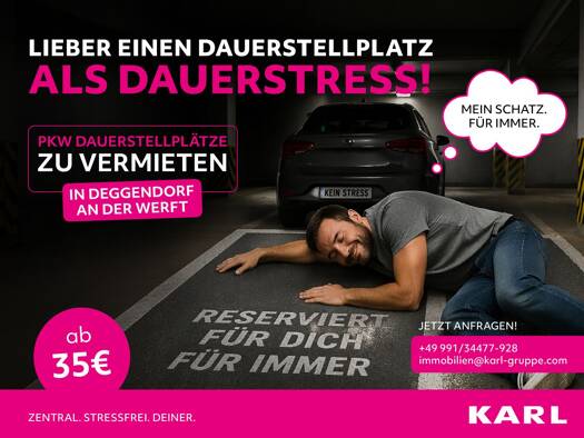 Außenstellplatz zur Miete 35 € Deggendorf Deggendorf 94469