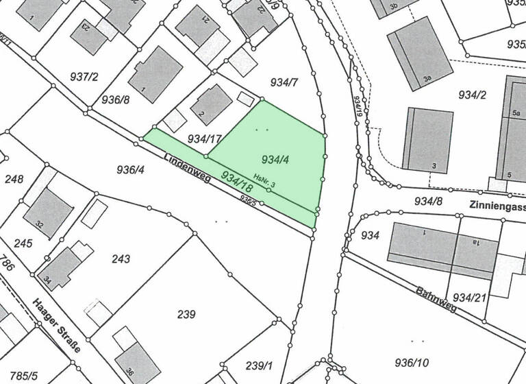 Grundstück zum Kauf provisionsfrei 990.000 € 1.182 m²<br/>Grundstück vorhanden<br/>Baugenehmigung Lindenweg 3 Dorfen Dorfen 84405