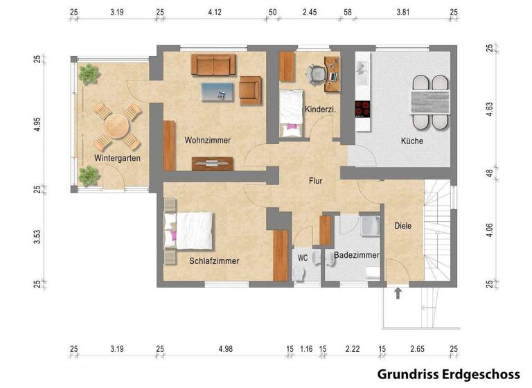 Mehrfamilienhaus zum Kauf 228.085 € 154 m² 834 m² Grundstück Kleinsassen Hofbieber 36145