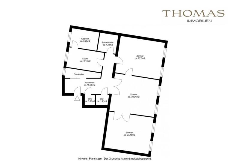 Wohnung zum Kauf 590.000 € 3,5 Zimmer 103,7 m² Wien,Währing 1180