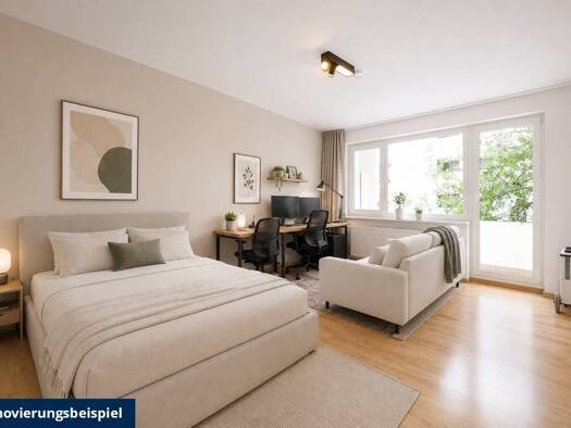 Studio zum Kauf 150.000 € 1 Zimmer 39,6 m² 1. Geschoss Bilk Stadtbezirk 3 40223