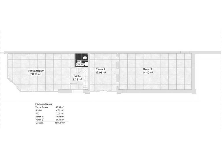 Laden zur Miete 1.100 € 110 m² Verkaufsfläche Rosmarinheide 46 Westrhauderfehn Rhauderfehn 26817