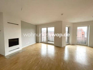 Studio zur Miete Tauschwohnung 2.400 € 4 Zimmer 124 m² 3. Geschoss Winterhude Hamburg 22303