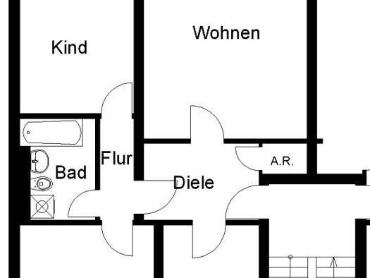 Wohnung zur Miete 646 € 3 Zimmer 76 m² 3. Geschoss frei ab sofort Dohmengasse 5 Bocklemünd/Mengenich Köln 50829