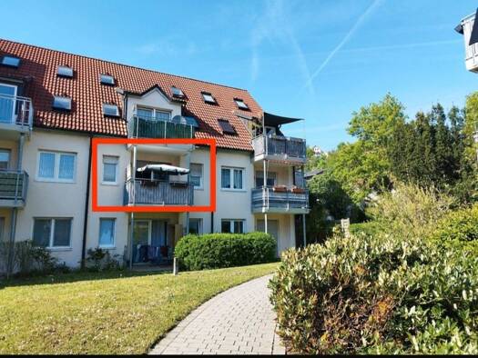 Wohnung zur Miete 320 € 1 Zimmer 35 m² Geschoss 1/3 frei ab 01.05.2026 Zentrum Rudolstadt 07407